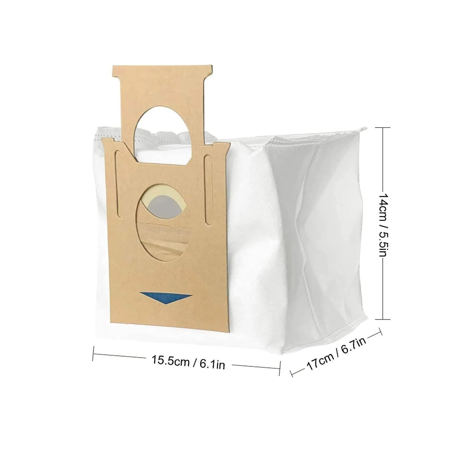 Worek na kurz do części zamiennych, kompatybilny z akcesoriami DEEBOT T9 T9 AIVI OZMO T8 AIVI T8 Max T8 Series N8 Pro Plus N8 Pro Accessories (kolor: N)