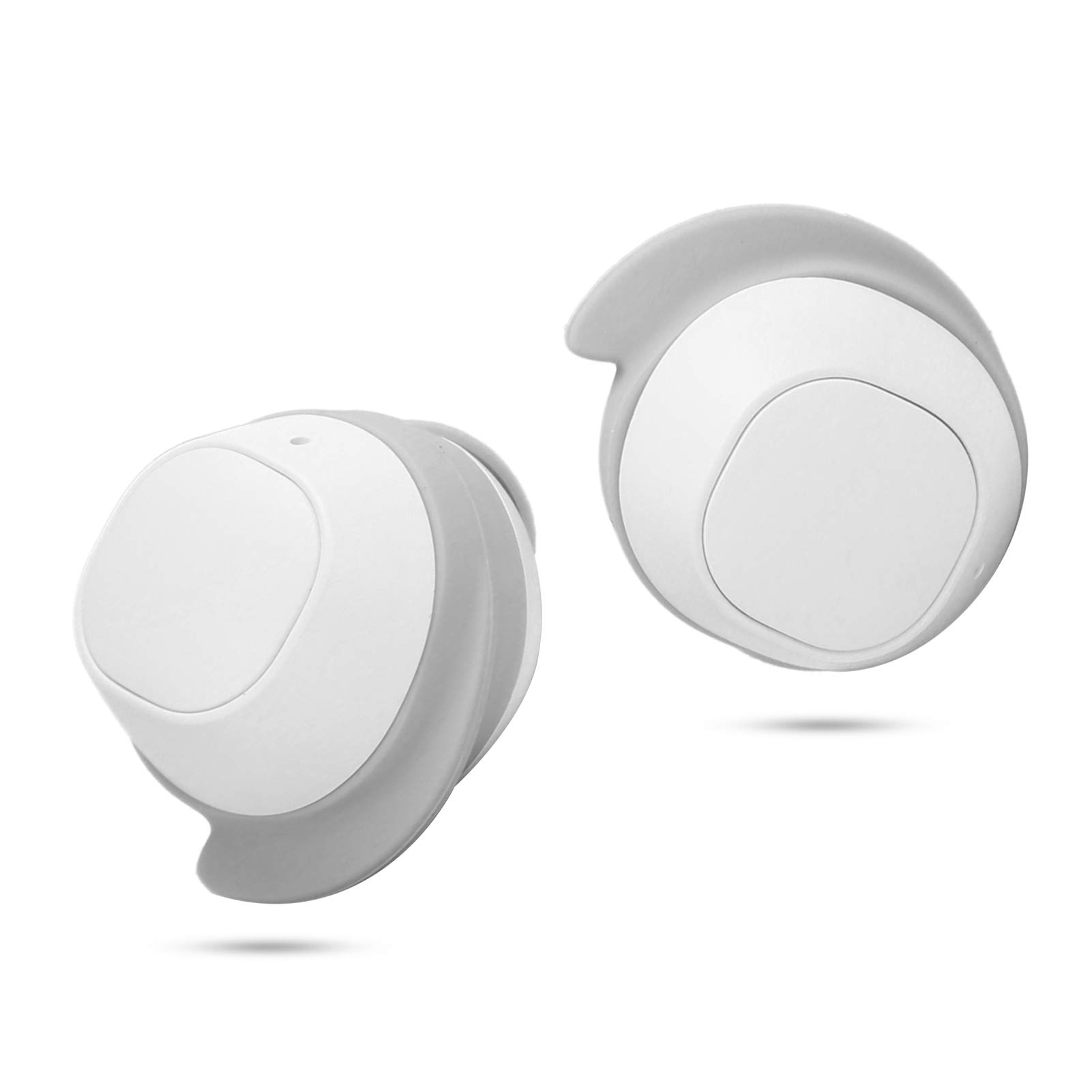 Ejoyous Cuffie Bluetooth Wireless con Custodia di Ricarica, IPX5 Bianco