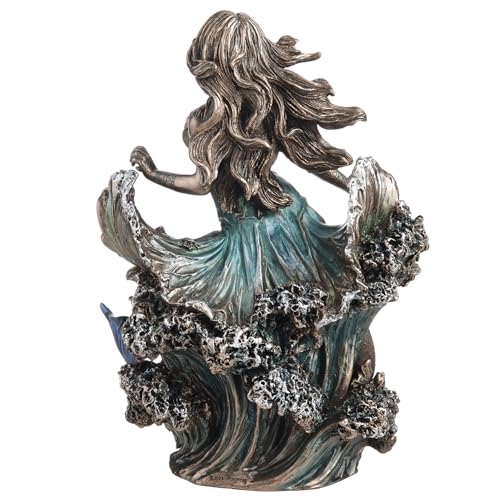Estatua Veronese Design Sedna Diosa Inuit del Mar Bronce 8.5 pulg miniatura 4