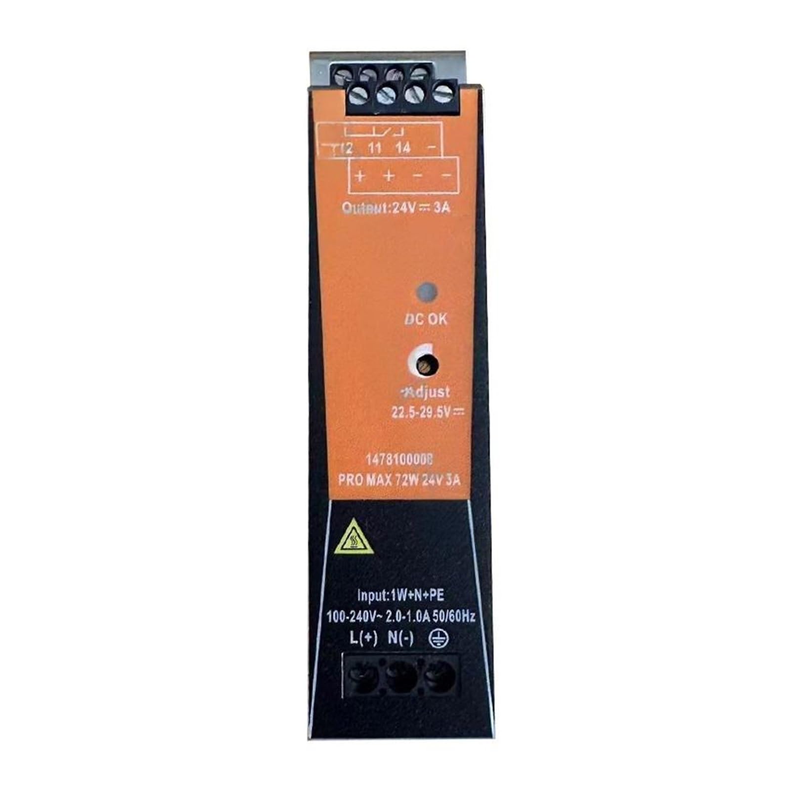 SWEWDSQG Switch power supply 72W 24V 3A 1478100000