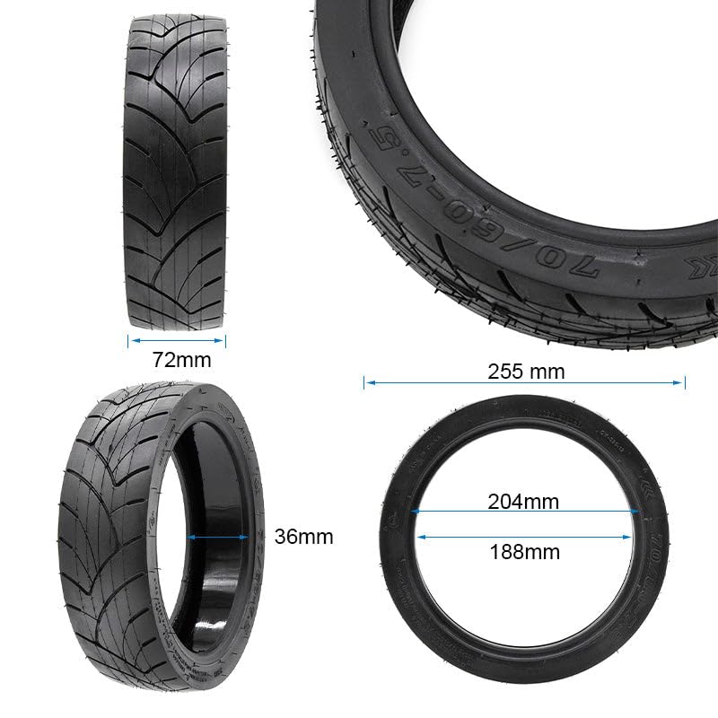 Mobile TM Compatible avec Pneu Trottinette Électrique tubeless 70-60-7,5 Pantherurban Avec du gel