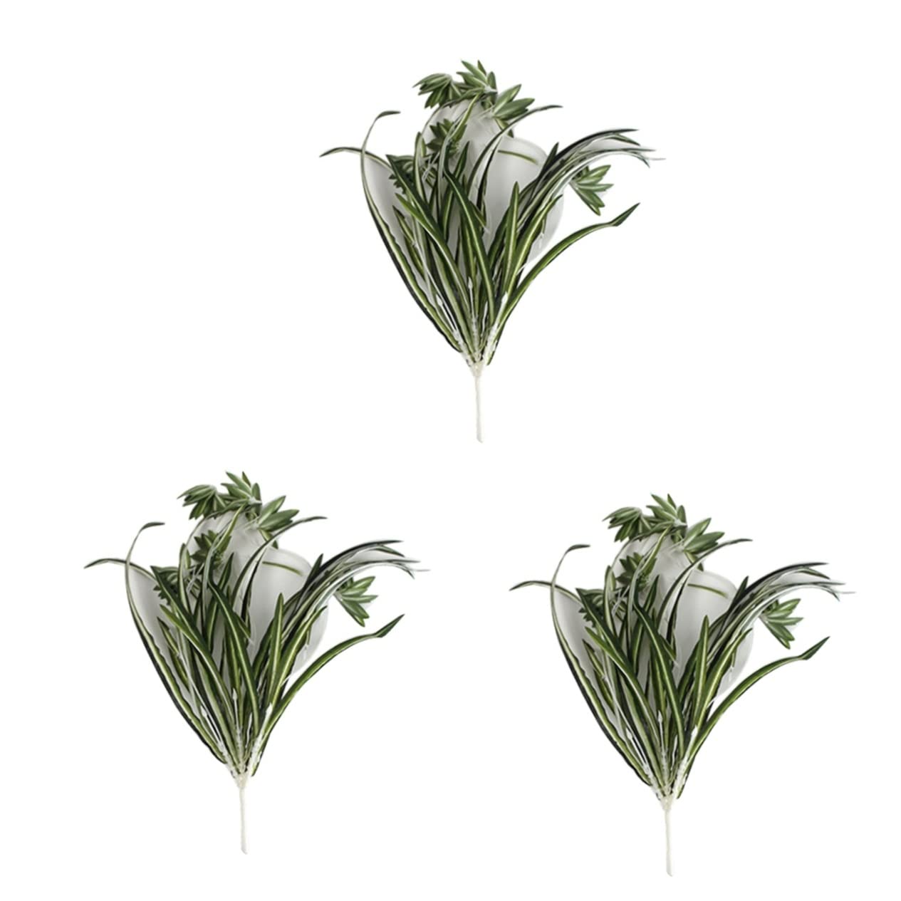 Alipis 6pezzi Finta Pianta Rampicante Chlorophytum Plastica Per Decorazione Casa Per Matrimonio Ufficio e Festa
