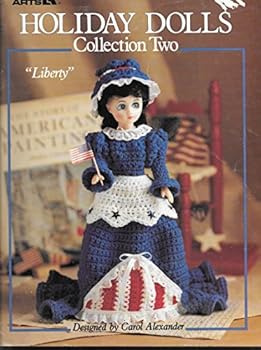 Paperback Holiday Dolls - Collection Two - Dresses to Crochet - Leisure Arts (Leaflet 856) Book
