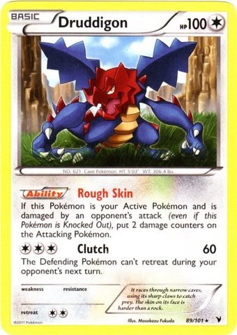 Pokemon - Druddigon (89) - BW - Noble Victories