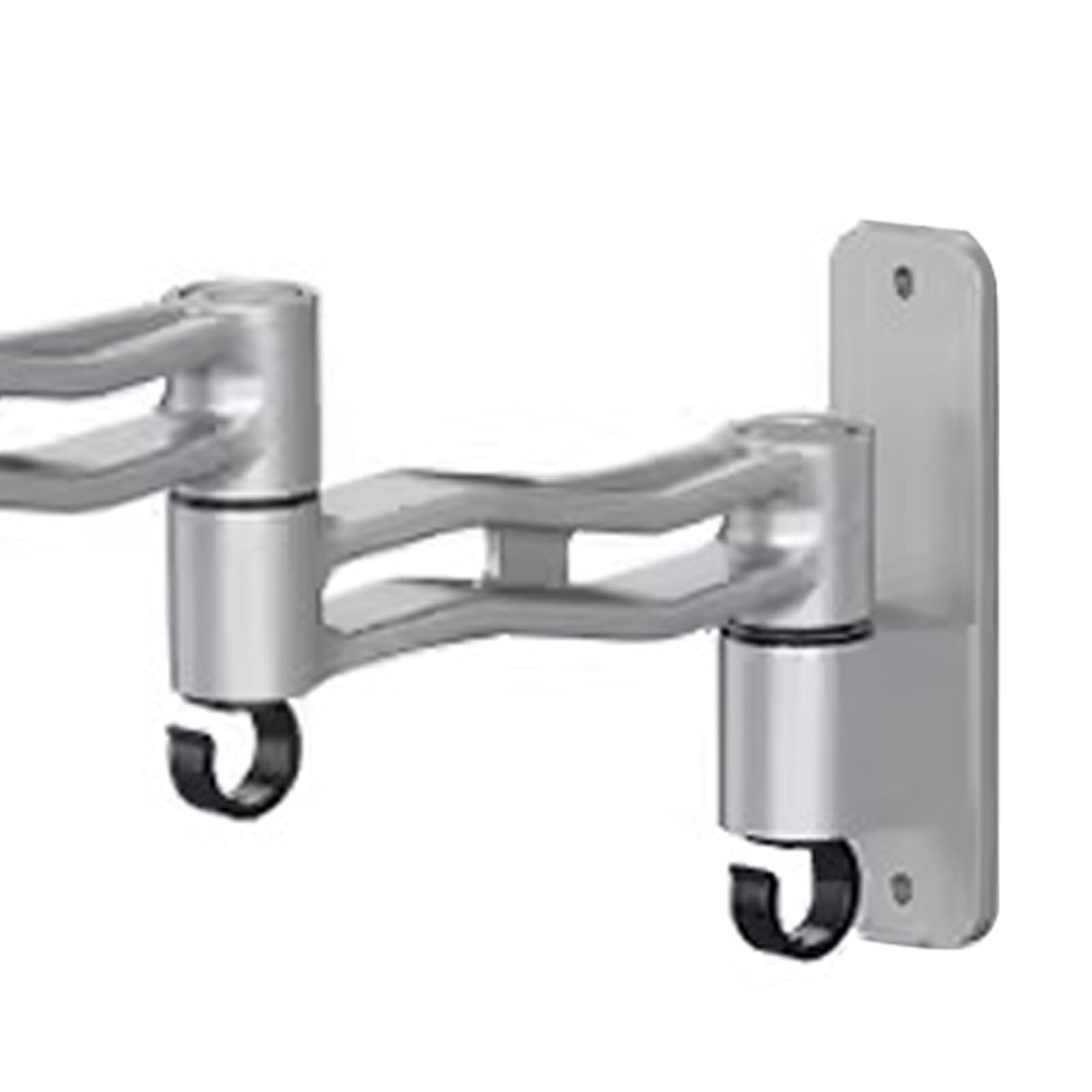 FTVOGUE Uchwyt na klawiaturę do Wyświetlacza, Regulowany Uchwyt do Ekranu ze Stopu Aluminium z półką na klawiaturę, Ergonomiczna Konstrukcja do Użytku w Domowym Biurze
