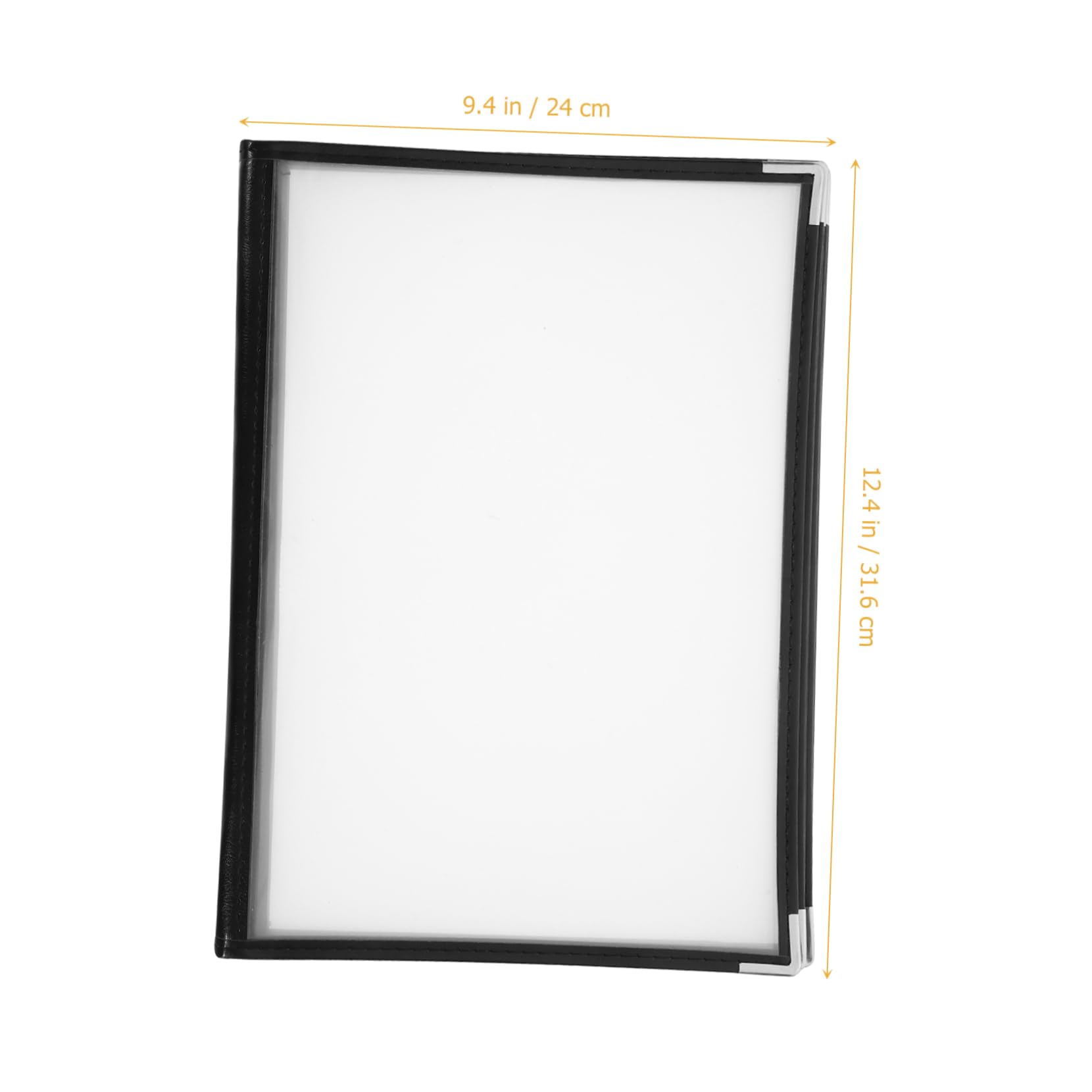 HOMOCONO Versatile Restaurant Menu Holder Hotel Menu Cover Book Multiple Pages for Drinks Cafe and Bars