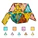 YRZtiles Magnetic Tiles 100-Piece Set for Kids, Magnetic Building Blocks STEM Toys for Age 3+ Boys and Girls, Educational Magnet Construction Tiles for Creativity & Learning