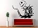 Jack Skellington - Halloween Nightmare Before Christmas Decal Sticker for Laptop Mac Window Wall Room Truck Car (5.5" inches (Black)