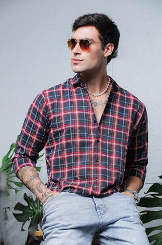 Image of Lymio Men's Solid Regular Fit Shirt