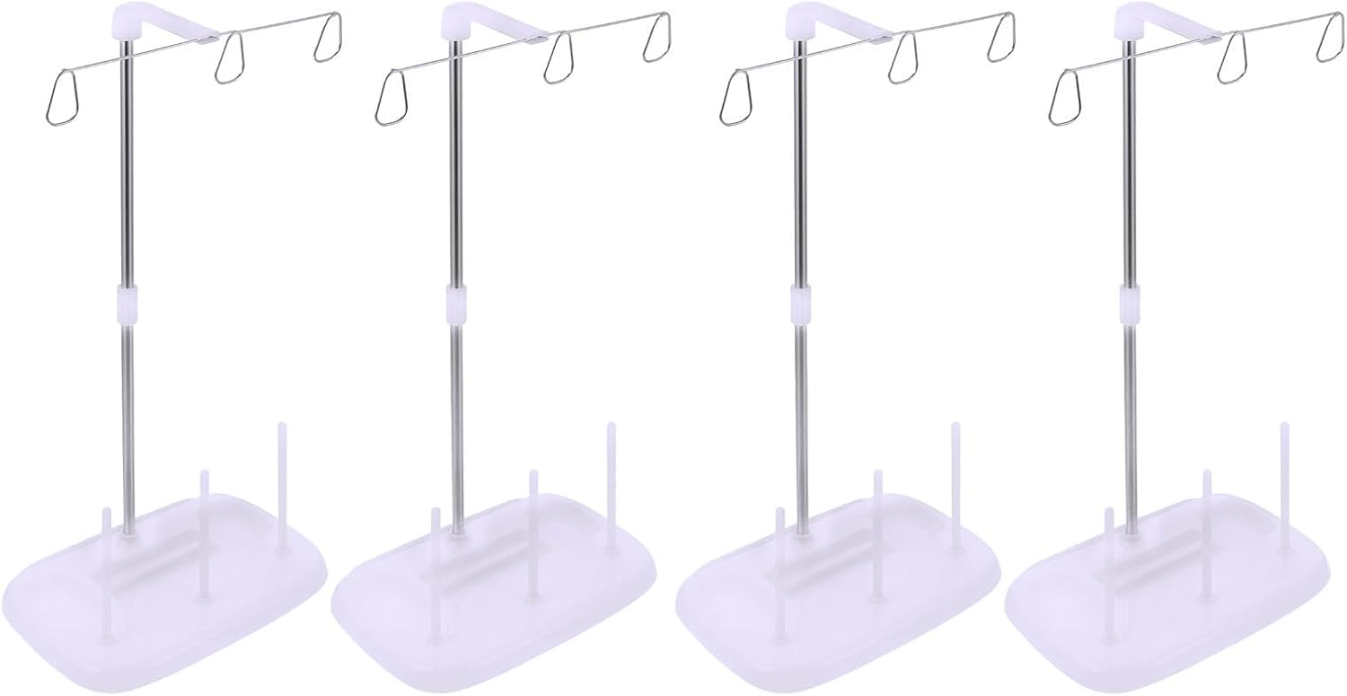 4pcs Sewing Machine Thread Spool Holder Rack for Embroidery Projects