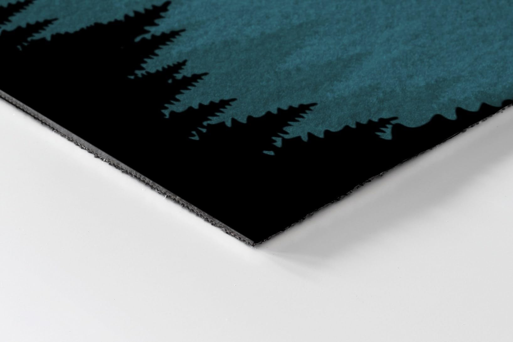 Tulup 90x60 cm Außenfußmatten Türmatte für draußen Outdoor-Wischmatte Schmutzfangmatte für draußen - Süße Heimatberge