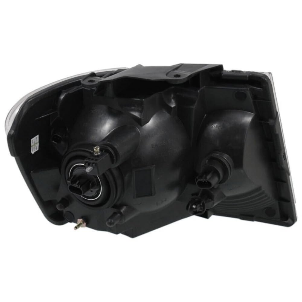 Amazon.com: SLCUKMT Headlight Halogen Left Side Clear Lens Chrome  