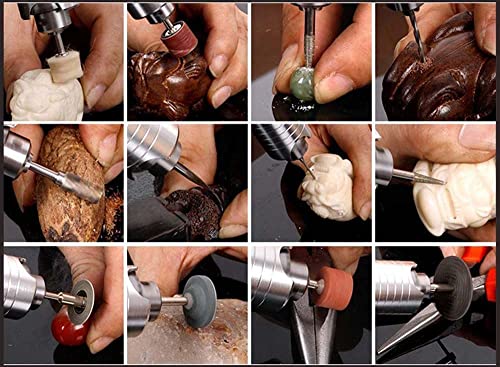 Image of DIY Crafts Handpiece Handle Key Drill Chuck for Flex 3 Jaws, Fit Flexible Shaft for Foredom Grobet Motor Rotary Tool Accessory,Hand Piece Flex Shaft Rotary Tool (Pattern No # 6, Jeweller)