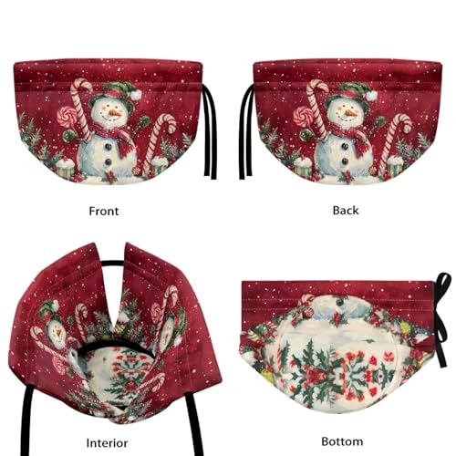 Image of Cute Snowman Tea Cozy Foldable Teapot Dust Cover Keep Warmer Teapot Protective Insulated Soft Cover Kitchen Home Decor Accessory Tea Pots Cozy Decorative Accessories