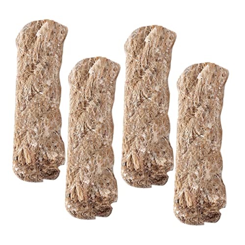 BESPORTBLE 4stücke Feuerstarterseil Aus Jute Für Outdoor Camping Und Grillen Anzündseil Mit Feuerstarterseil Für Feueranfachung Und Überleben