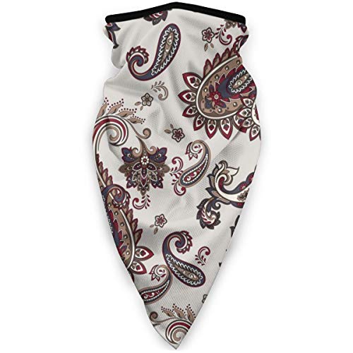 Love Animal Indian Paisley Pattern Half Face Mask Balaclava Women Men Ski Mask