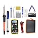 Produktbild gfjfghfjfh 16PCS XL830L 110V / 220V elektrische Lötkolben Kit 60W Lötkolben Kit mit Multimeter Desoldeirng Pump Schweißwerkzeug
