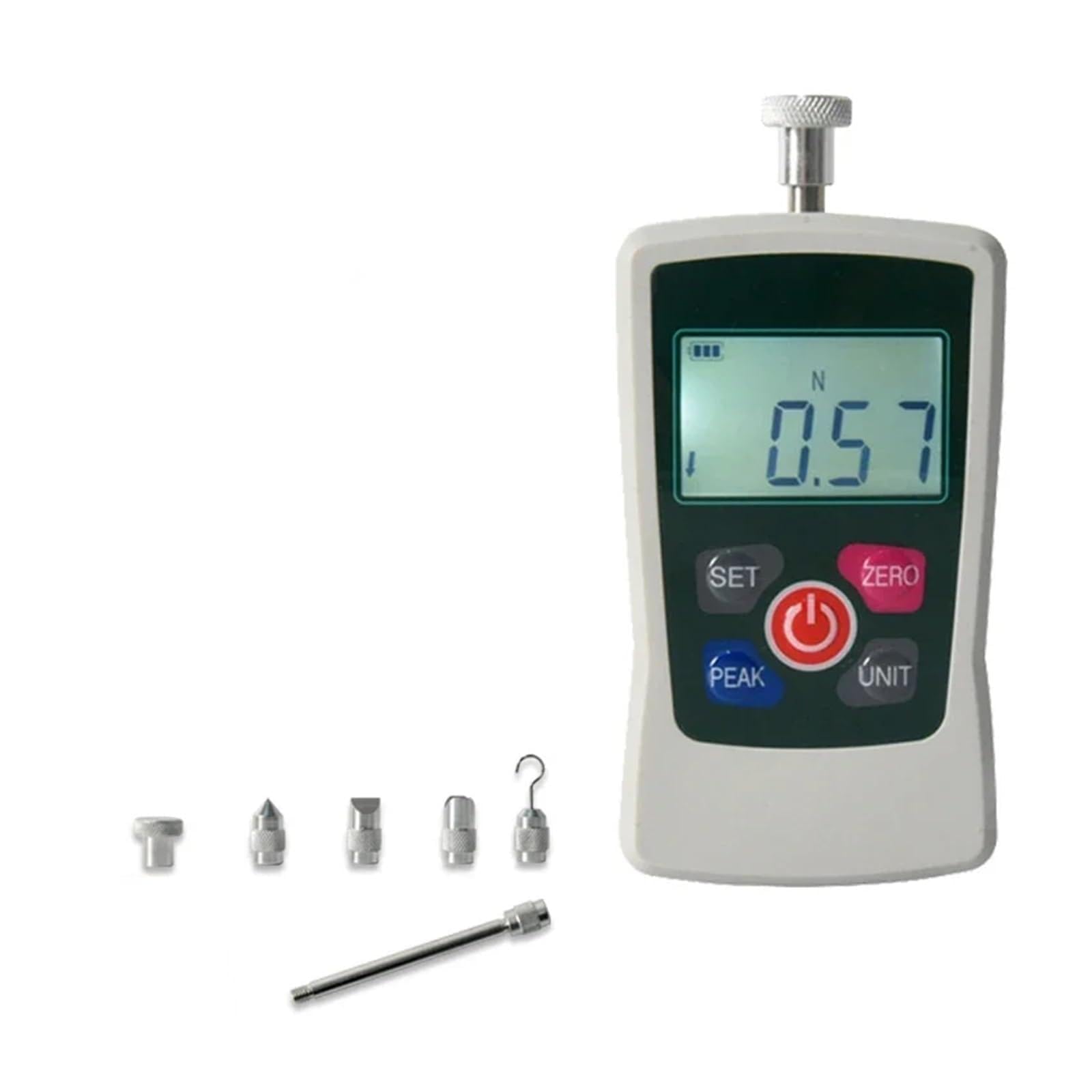 Dynamometer, Force Gauge Digital Push Pull with Backlight Electronic Dynamometer Portable Tester AMF(300N)
