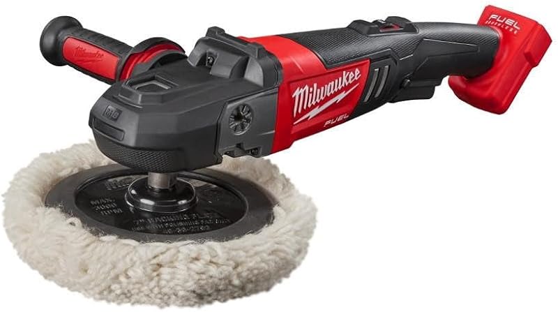 MILWAUKEE ELECTRIC TOOLS CORP M18 Combustible 7 In. Pulidora de velocidad variable - Herramienta básica (2738-20)