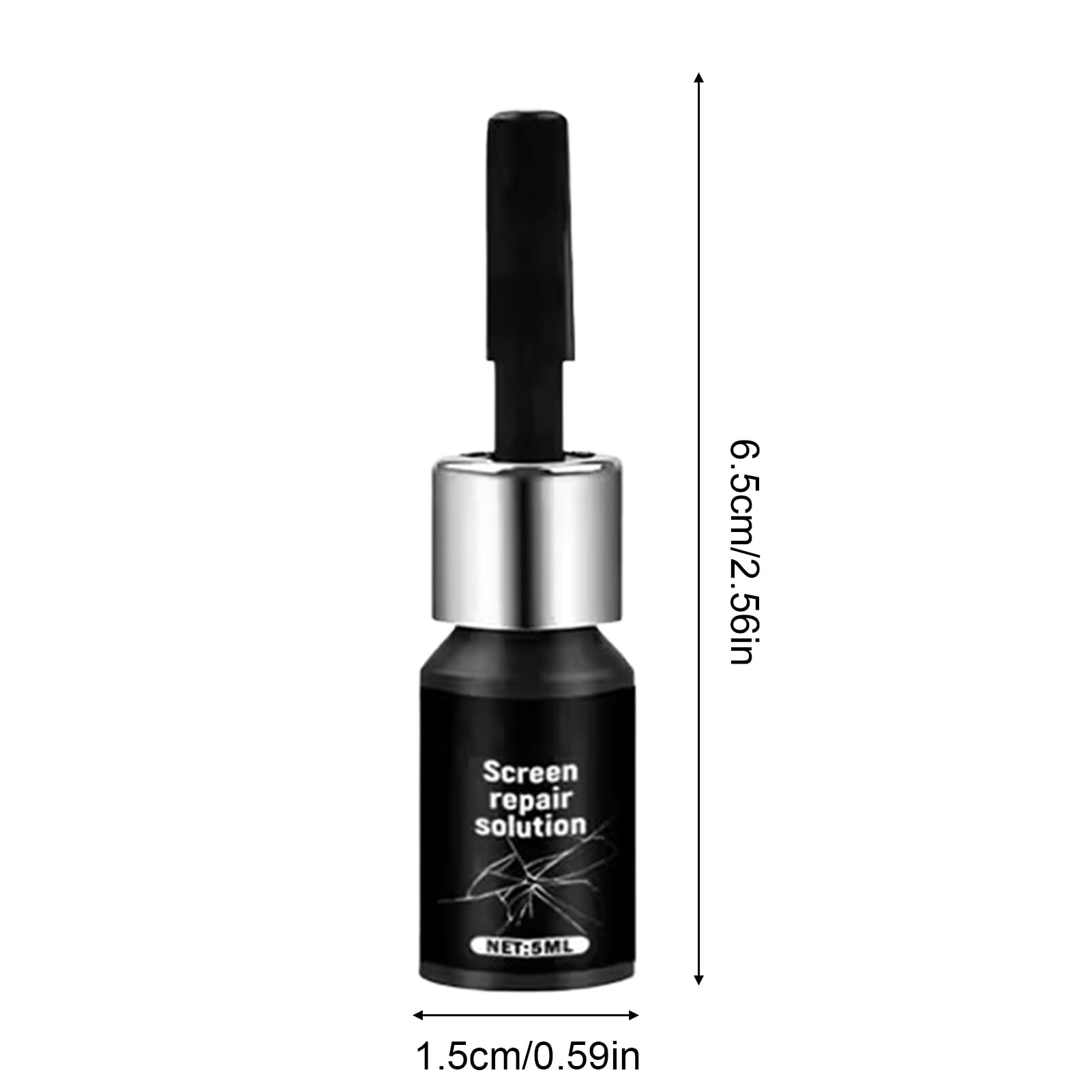 Liquido Per Riparazione Schermo Smartphone - 5ml Liquido Per Riparare Le Crepe Del Parabrezza, Soluzione Universale Rapida Per Rimuovere E , Per SUV, Auto, Vetri Di Casa, Specchi, Schermi Del Telefono
