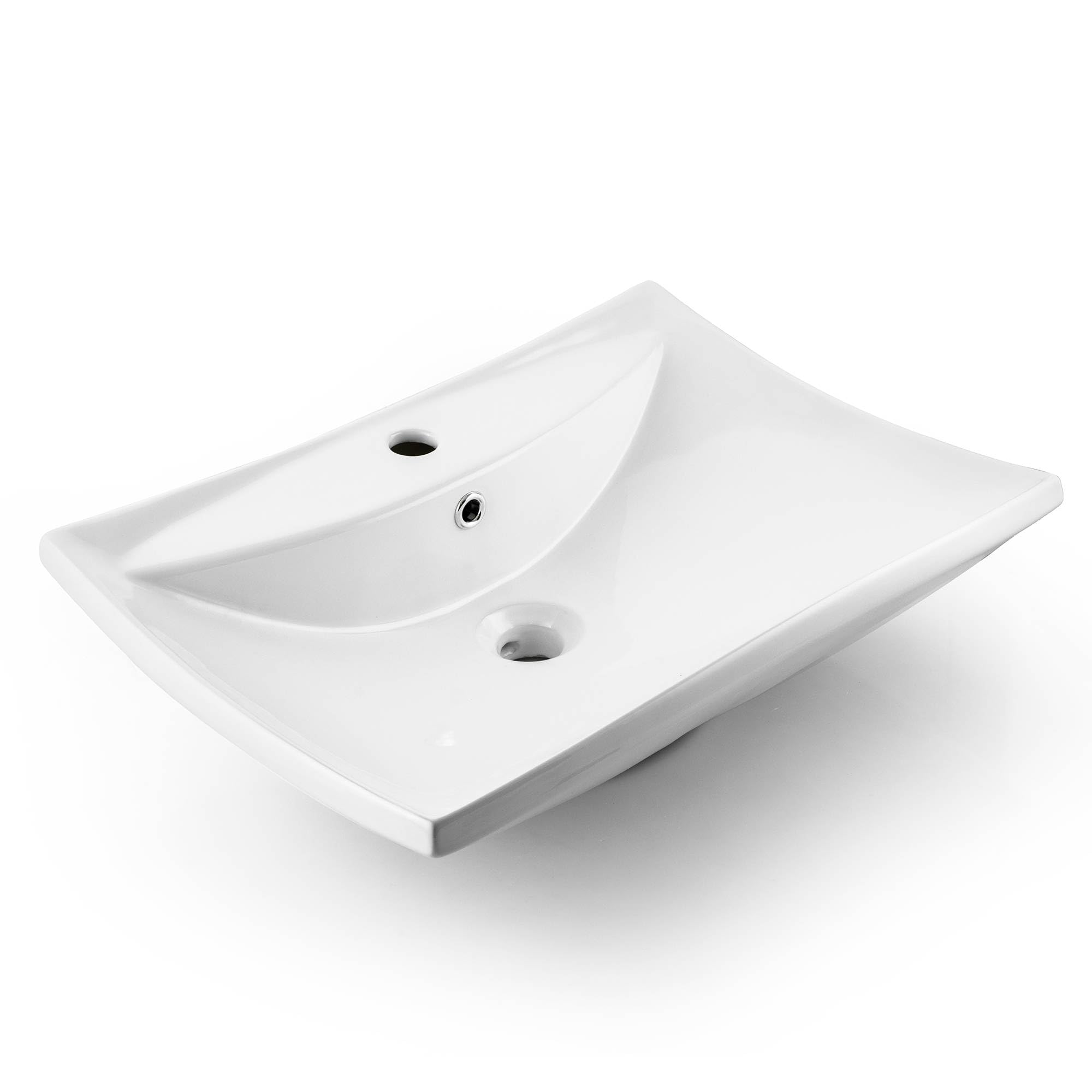Bad Keramik Waschbecken Aufsatz Waschschale Valerie 605 x 445 x 180 mm