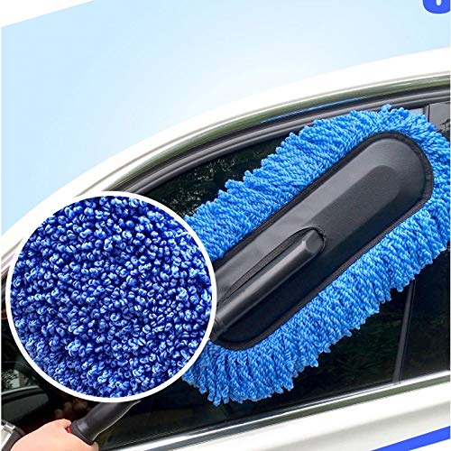 Lavage de voiture brosse de nettoyage bleu pack duo maison - 4