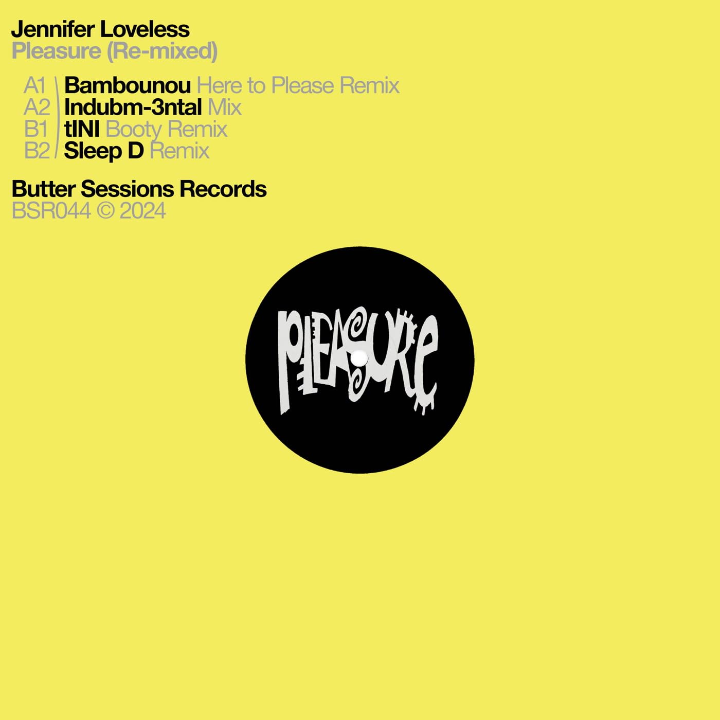 Pleasure (Re-Mixed) [VINYL]