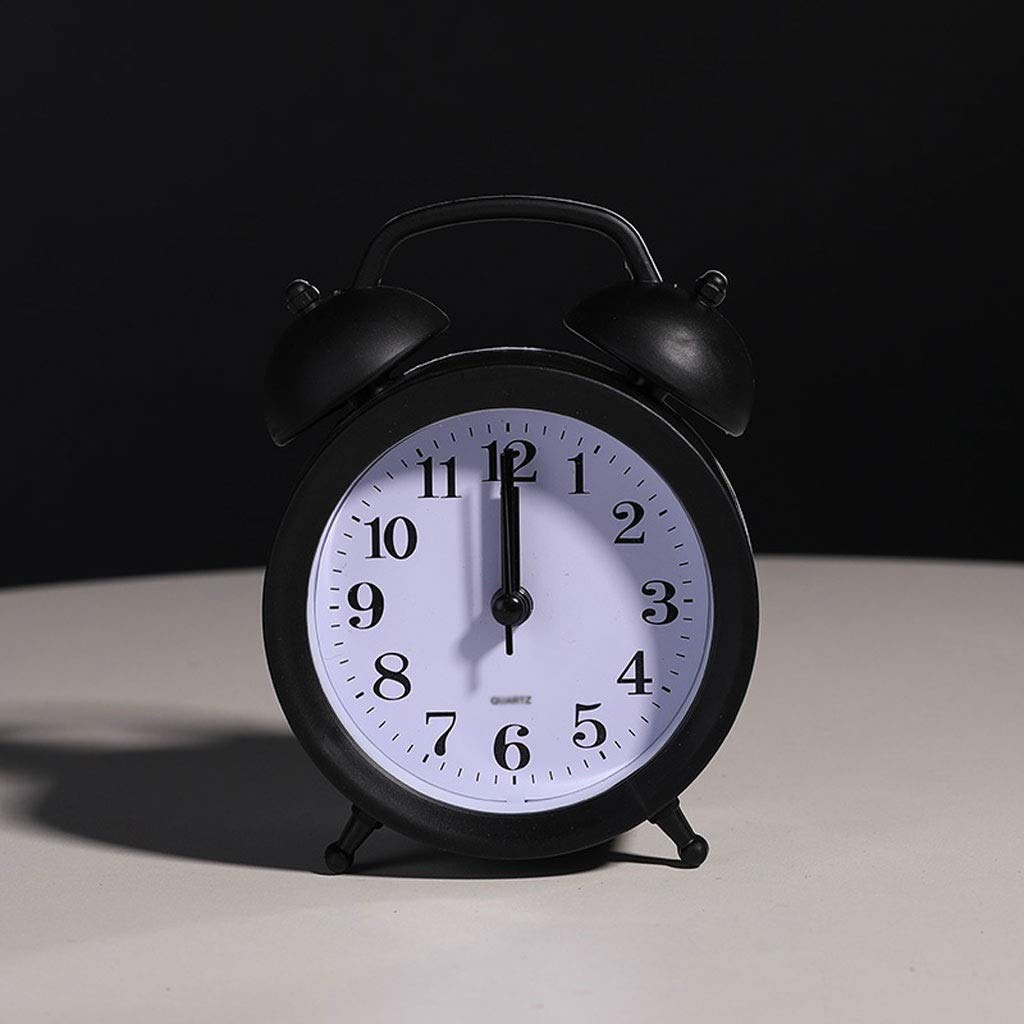Pequeño reloj despertador multifuncional para evitar retrasos 7