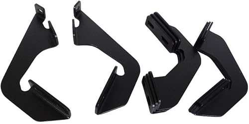 Miniatura 6 de IKON MOTORSPORTS - Estribos compatibles con Toyota Tundra Pick Up 2007-2021, doble cabina de aluminio estilo fábrica y plástico ABS, 2008 2009 2010