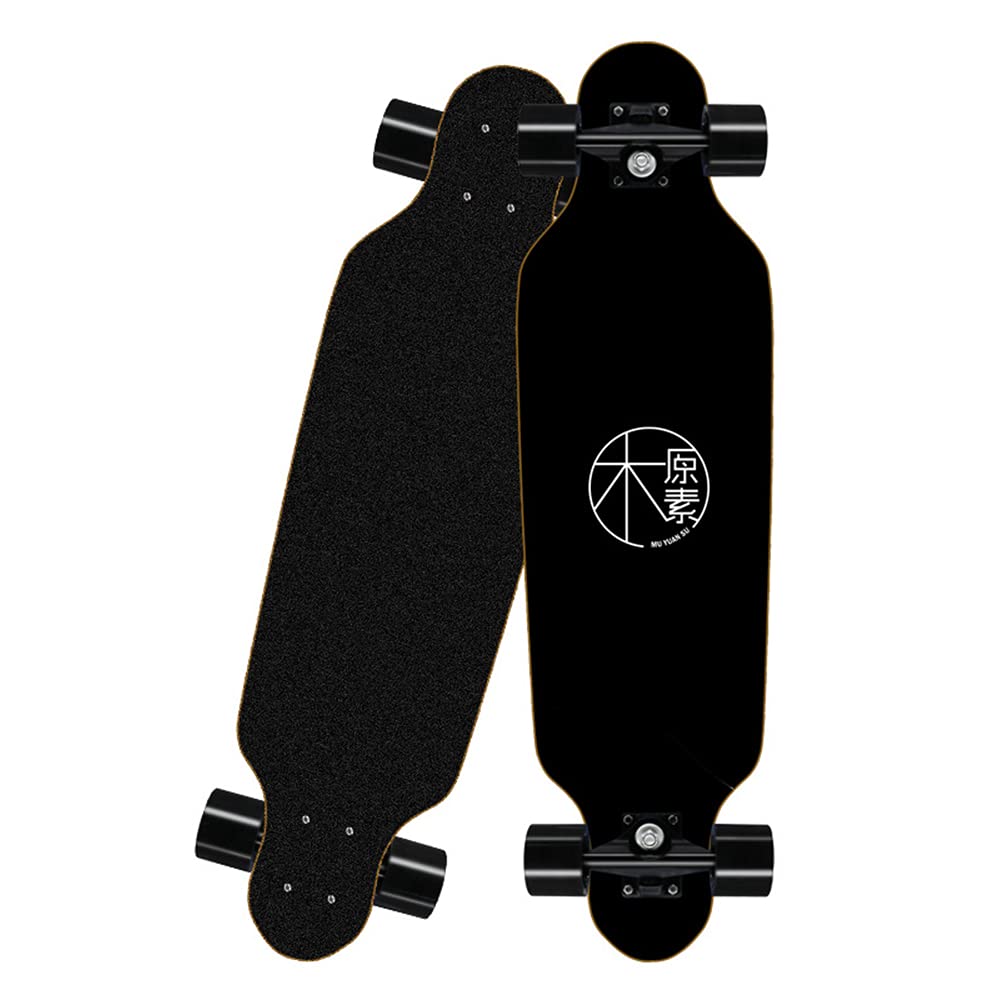 TangDao Mini Longboard 80cm Croiseur Bois d'érable 8 Plis Roulement ABEC-7