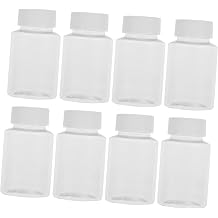 MAGICLULU 12pcs Refillable Travel Bottles Caps Leakproof Empty Containers for Medicine Liquids and Travel Necessities Portable Storage for Outdoor Adventures