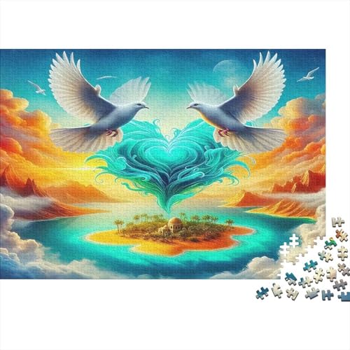 Puzzle de 1000 piezas antiestrés para combatir el cansancio mental con arte y concentración