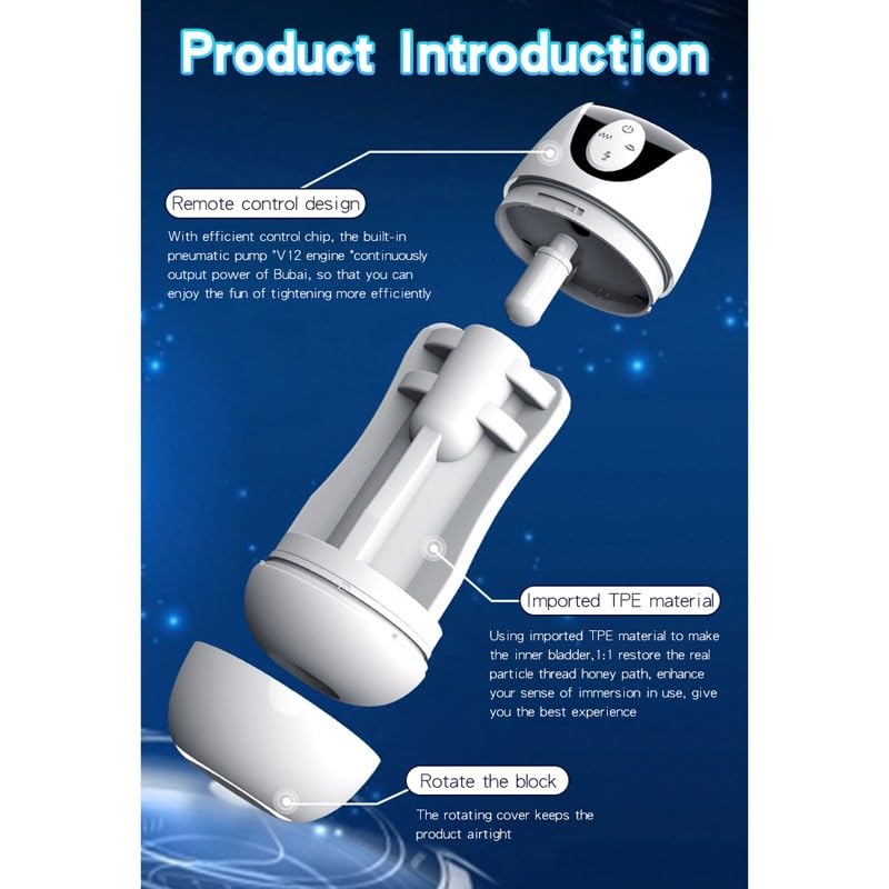 JITEM Portable Men's Fitness Equipment, Automatic Rotation, Intelligent Pronunciation, size