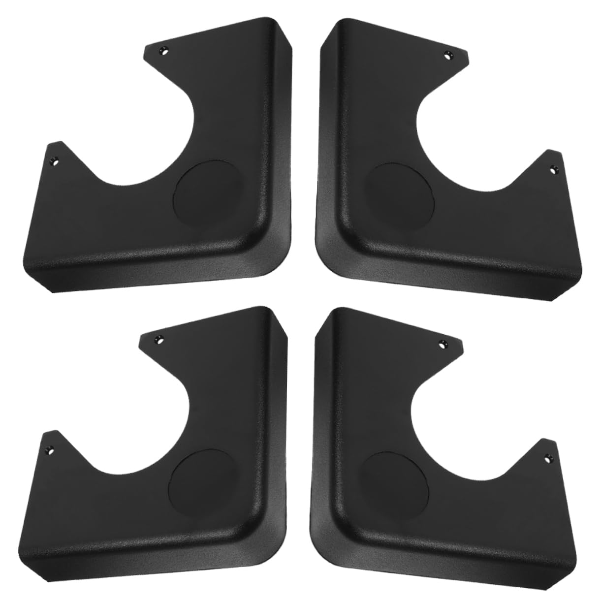 Abaodam Billiard Pool Accessory 4pcs Pool Table Corner Plate Snooker Table Metal Corner Hardware