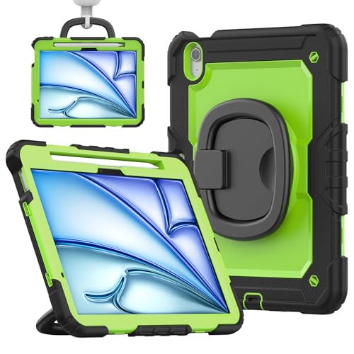 Coque rigide iPad Pro 13 M5 2025 dos silicone haute résistance bague de maintien haut de gamme