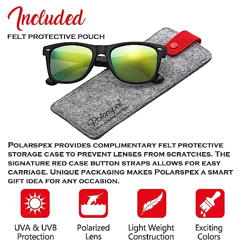 image for PolarSpex Polarized Sunglasses for Men and Women – UV Protection, Du