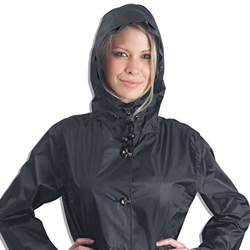 Raincoat for Woman Black Small4
