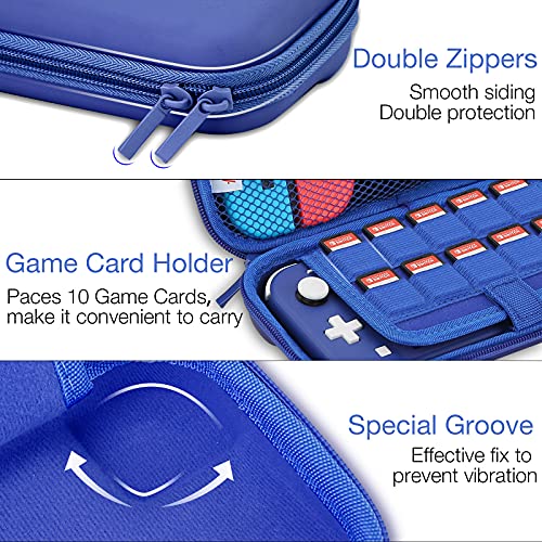 image for HEYSTOP Carrying Case Compatible with Nintendo Switch Lite,Portable Pr