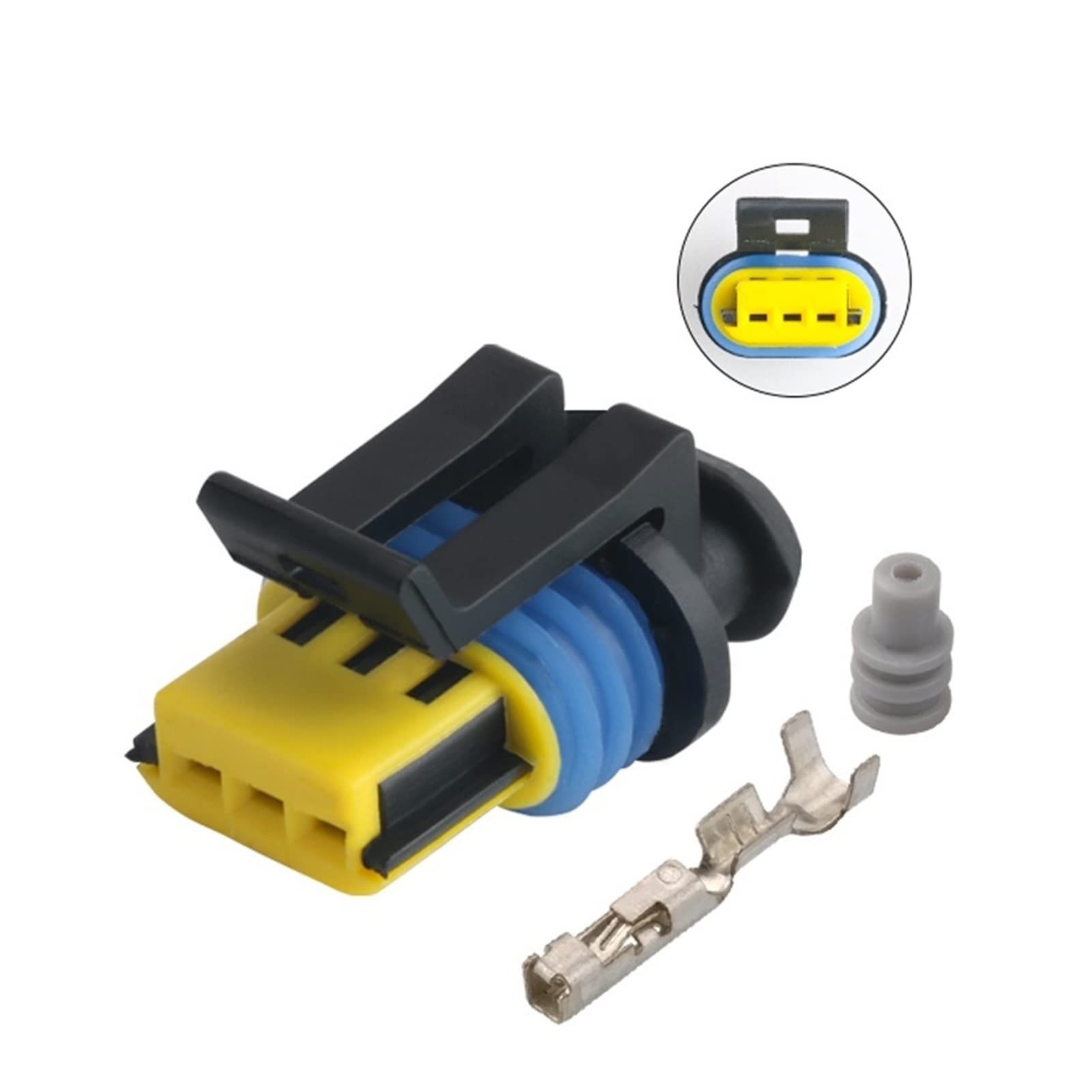 5/10/20/ セット 3 ピン 15368586 1.5mm オートプラスチック防水 5/10/20/ セット 3 ピン 15368586 1.5mm オートプラスチック防水