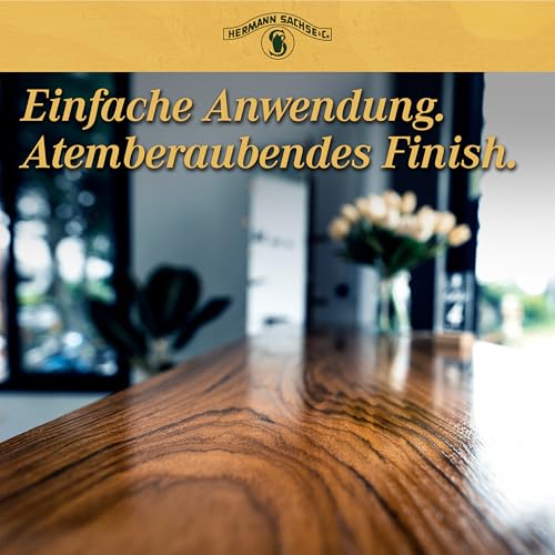 Reines Tungöl 0,5Liter | 100% Natürliche Holzpflege für innen und außen | bildet eine sehr widerstandsfähige wasserdichte Schicht