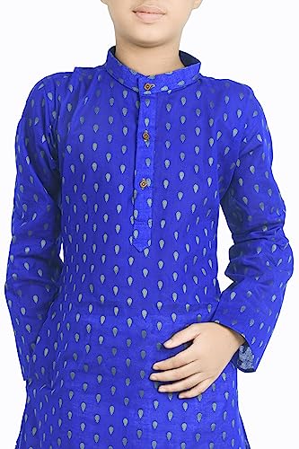 Image of Trendy and Stylish Printed Kids Kurta | Butik Designs for Fashionable Children