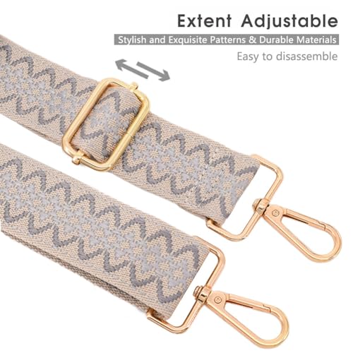 Image of Replacement Purse Strap Shoulder Strap Adjustable Crossbody Strap for Women Crossbody Wide Shoulder Bag