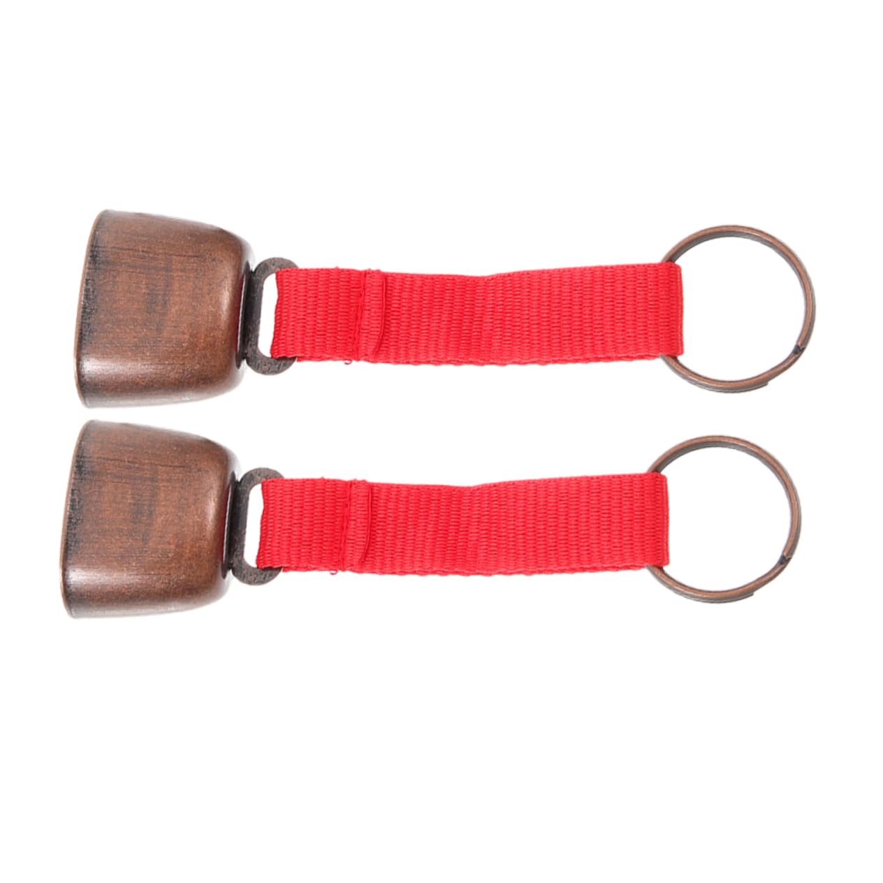 HEALEEP 2pcs Outdoor Bear Bell Pendant Loud -Lost Hanging Bells for Hiking Camping Pet Safety Cloth Materials Crisp Sound for Easy Animal Detection