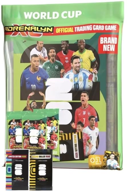 Adrenalyn XL 2026 World Cup Pack Includes Limited Edition Packs 2026 Soccer Cards product thumbnail 2