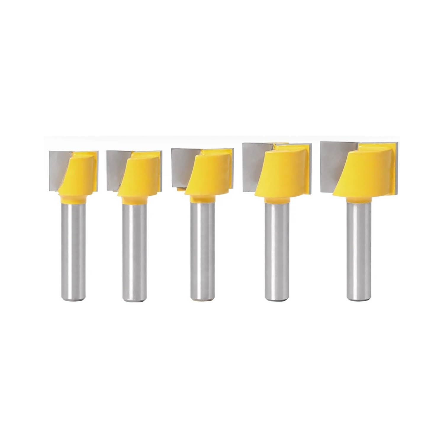 8mm Schaft Reinigung Boden Gravur Bit Vollhartmetall Router Bit Holzbearbeitung Werkzeuge CNC Fräser Schaftfräser(5PCS)