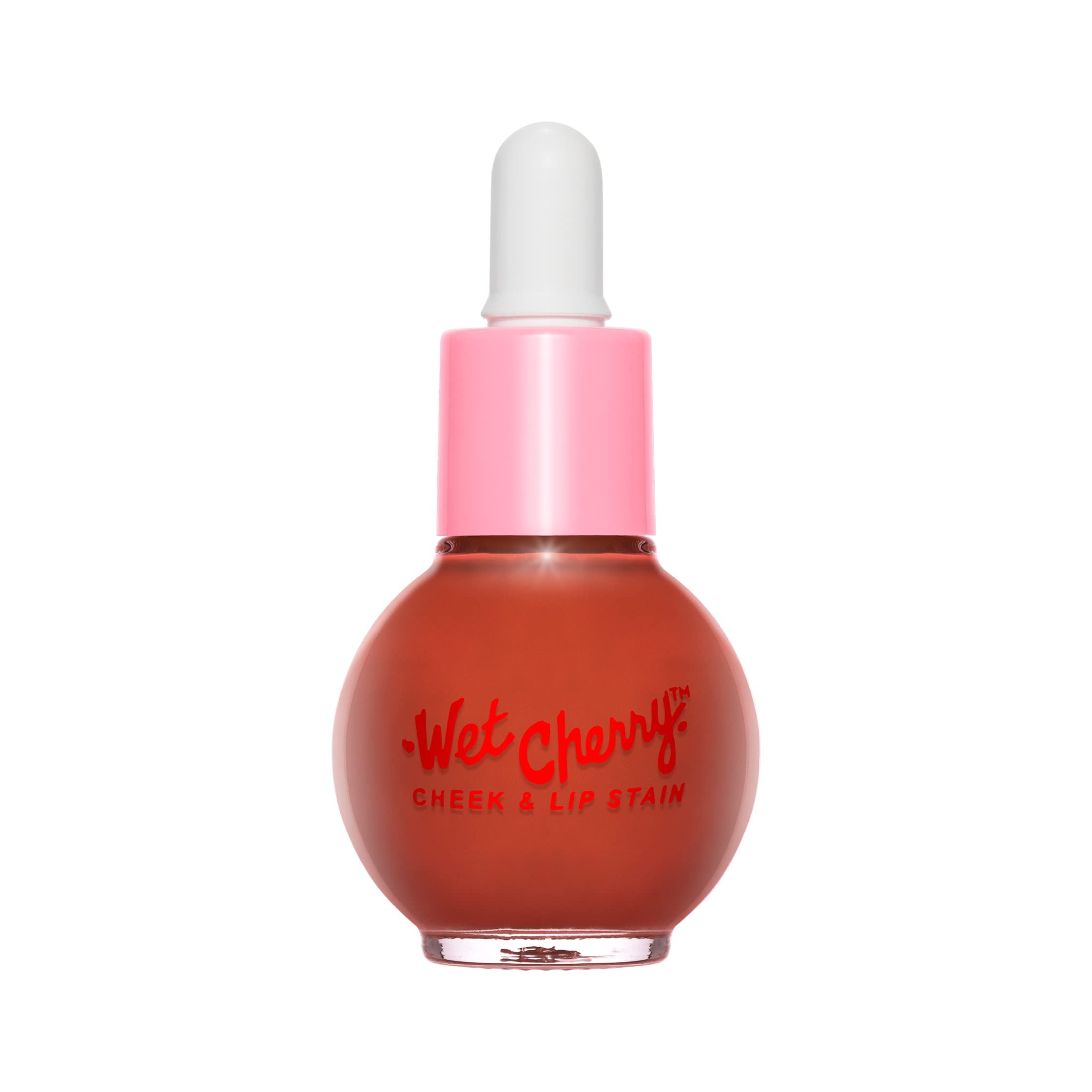 Lime Crime Wet Cherry, Cheek and Lip Stain - Cherry Pudding (EU) - 10ml - Vegan