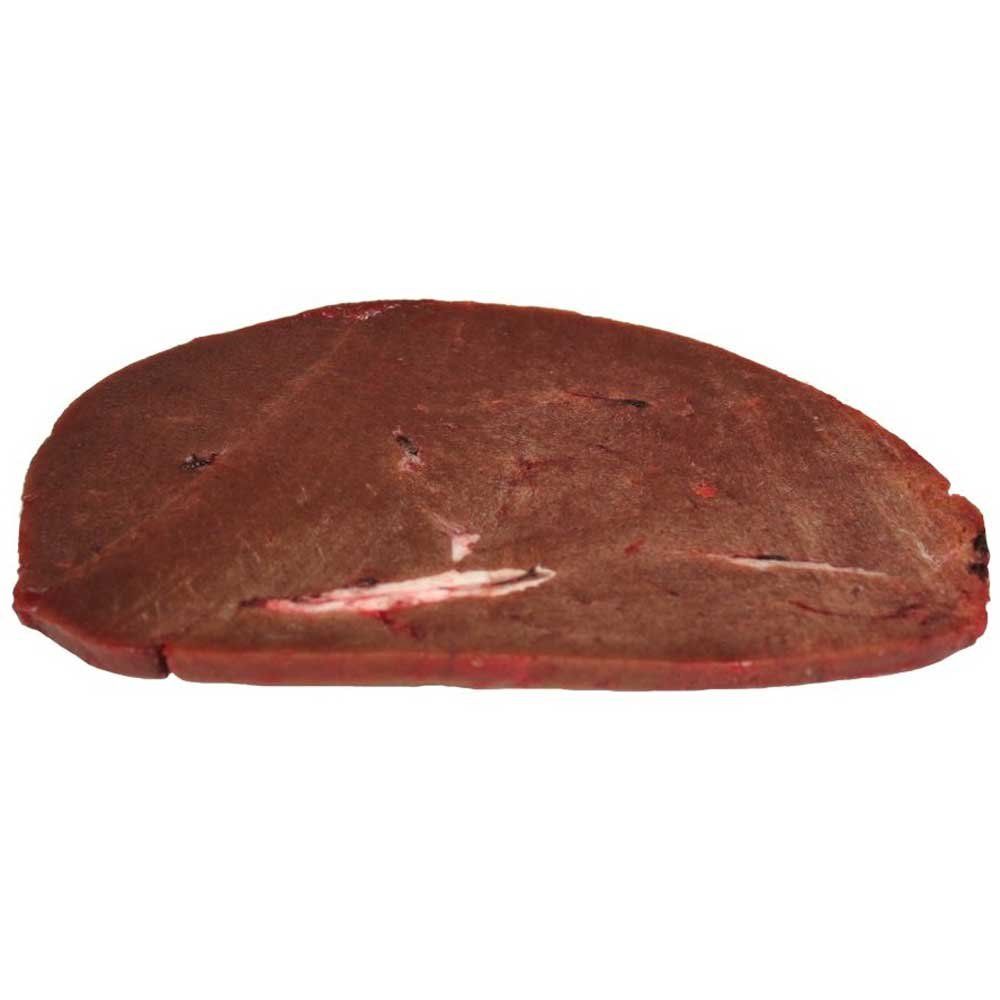 Double Red Provisions Sliced Beef Liver, 4 Ounce -- 40 per case.