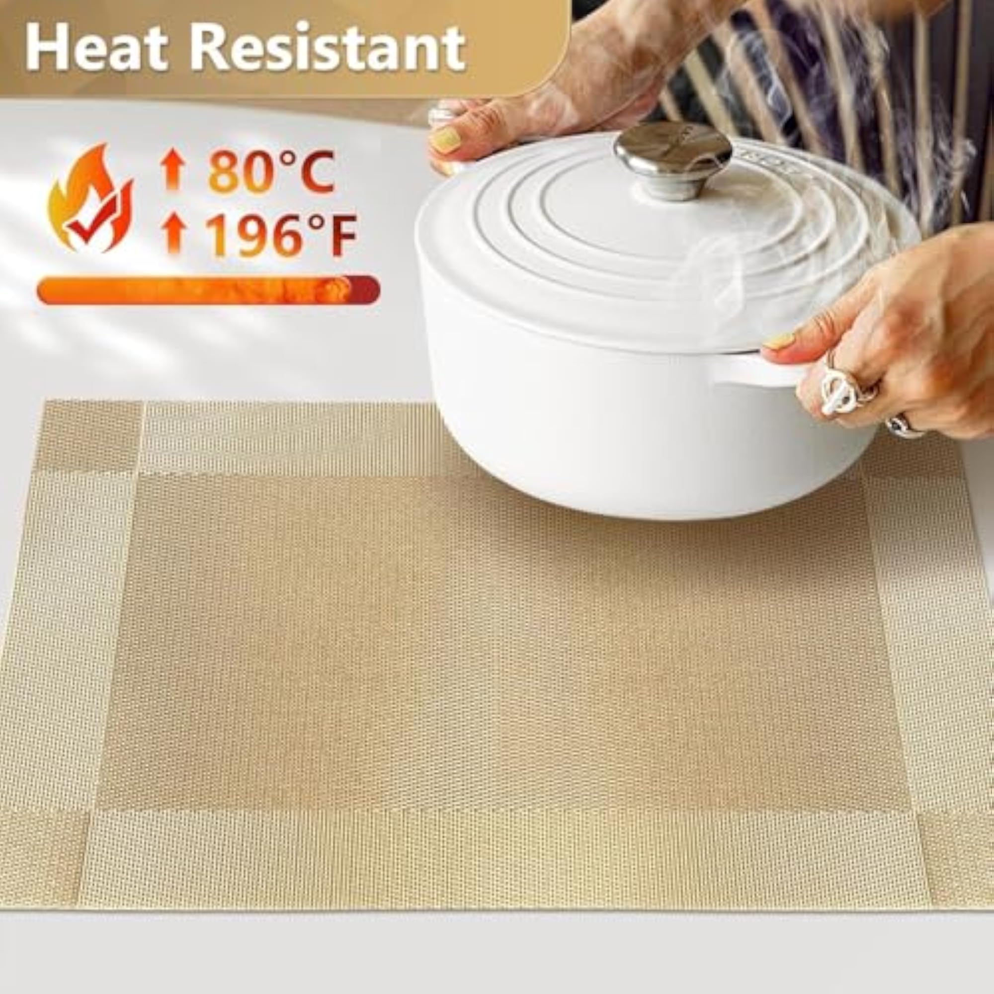 Washable Anti-Skid Table Runner Mats