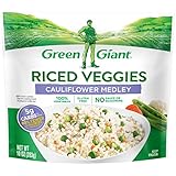 Green Giant Riced Veggies, Cauliflower Medley, 10 Ounce (Frozen)