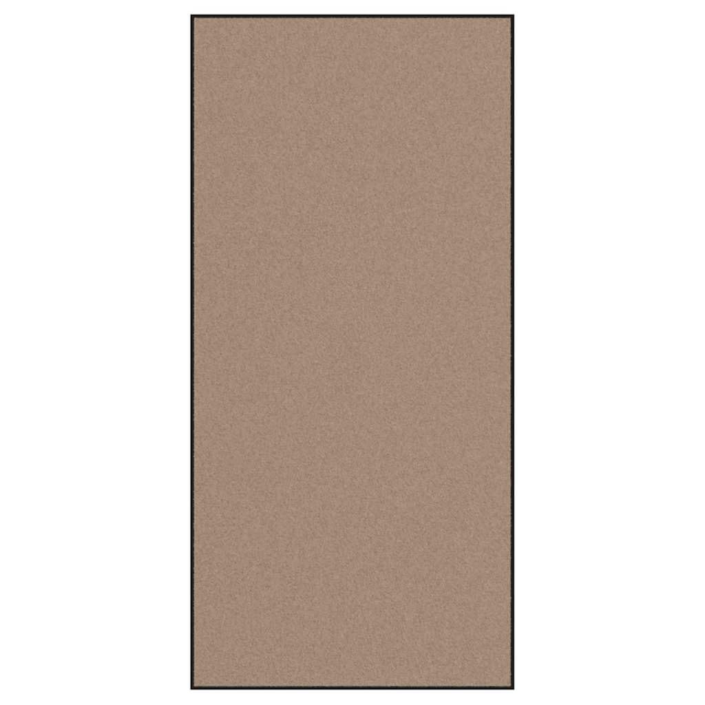Fußmatte Beige Schwarz 120x250cm Polyamid Sauberlaufmatte